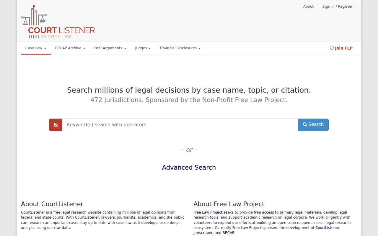 Perry County civil court docket federal search interface comparison
