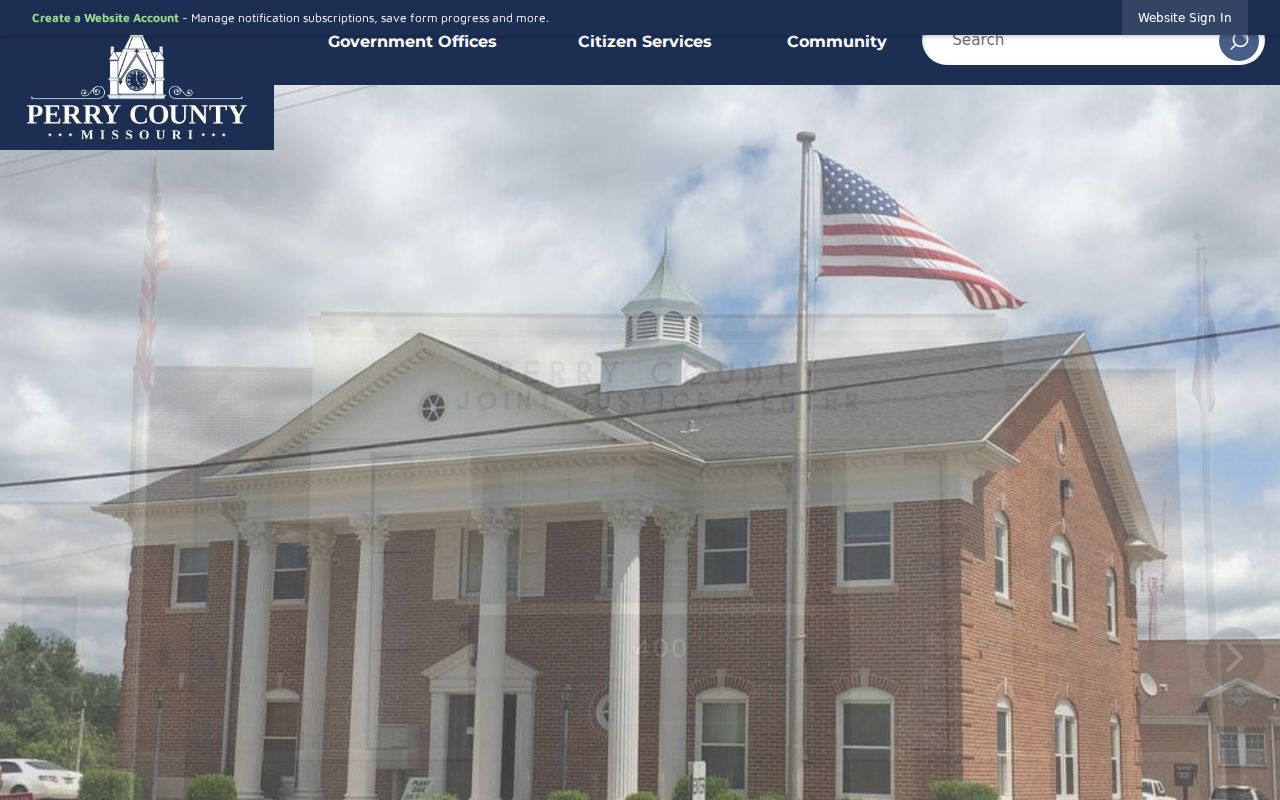 Perry County court docket county government home page
